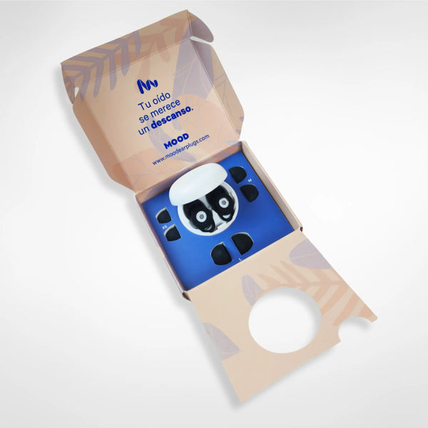 Set de Tapones Reutilizables para el Ruido con 4 Tallas de Almohadillas