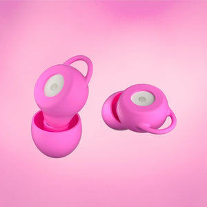Tapones Ergonómicos con Filtro de Reducción de Ruido de color rosa
