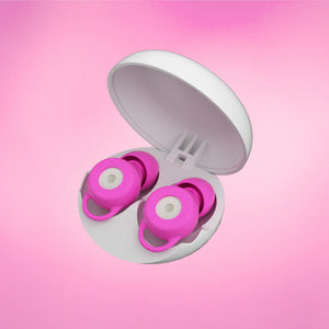 Tapones Reutilizables de Silicona en Color Rosa