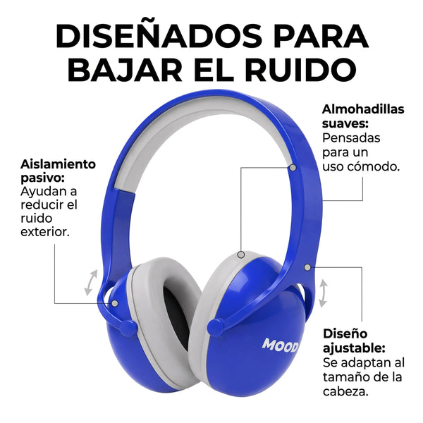 cascos antiruido diseñados para bajar el ruido