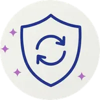 Icono de protección y reciclaje que garantiza que nuestros tapones son reutilizables y respetuosos con el medio ambiente.