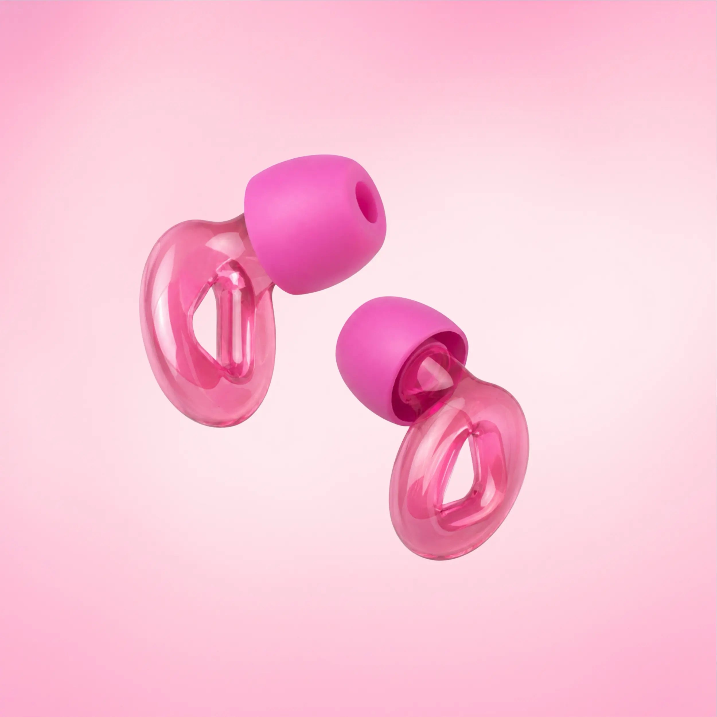 Protectores auditivos de diseño Mood en color rosa